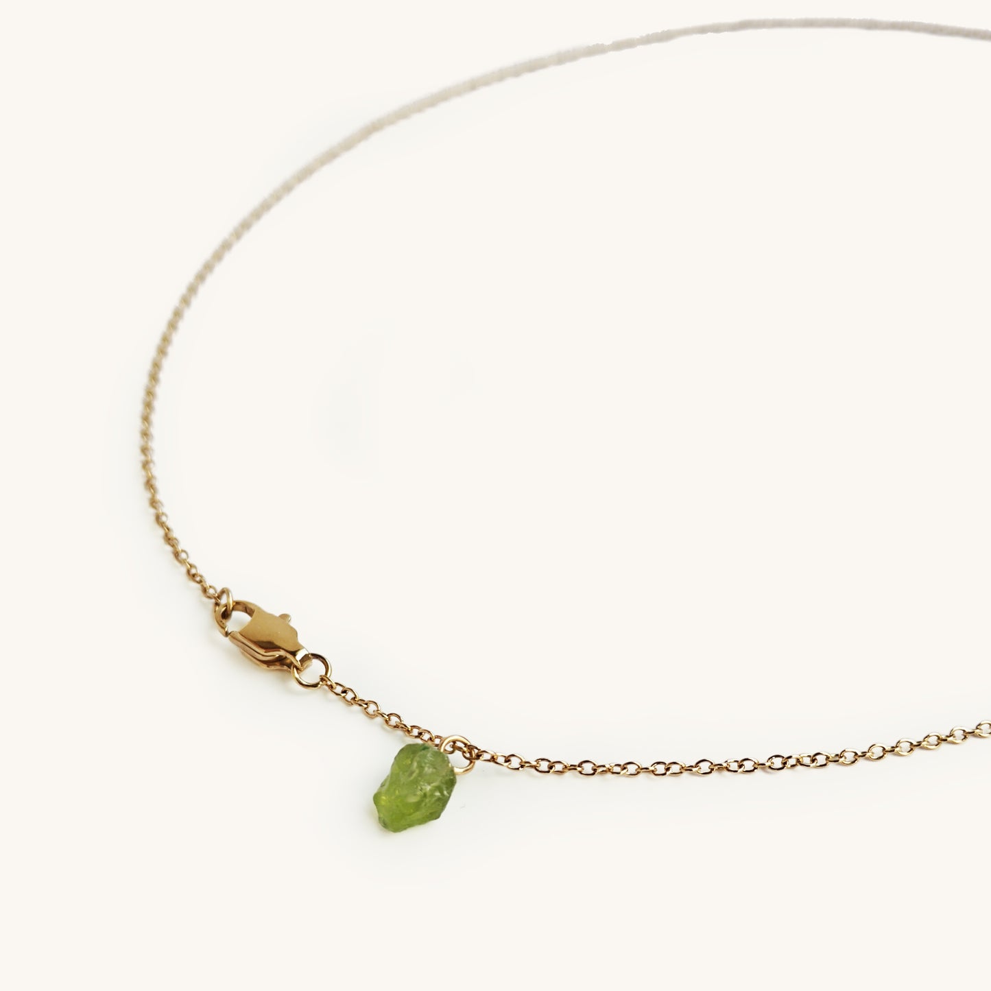 Peridot Stone Necklace