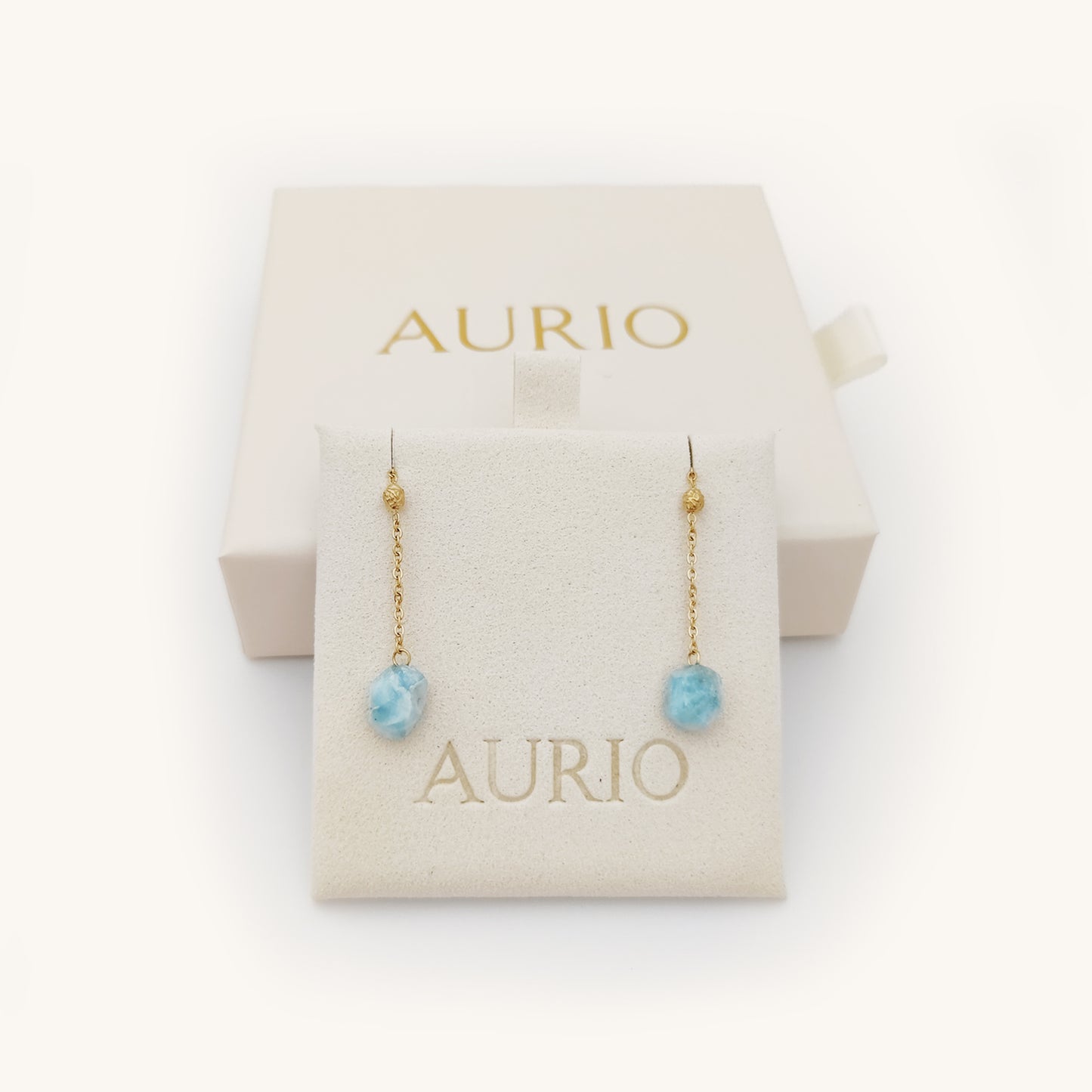 Blue stone Earrings